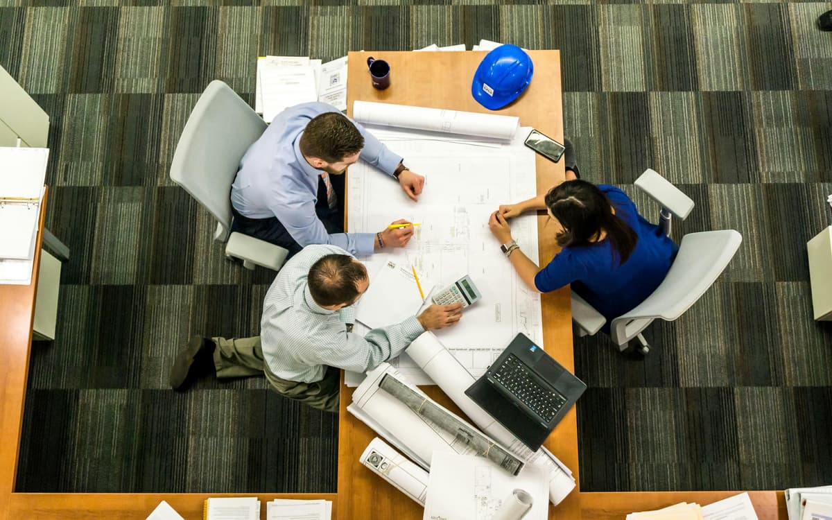 Team at work